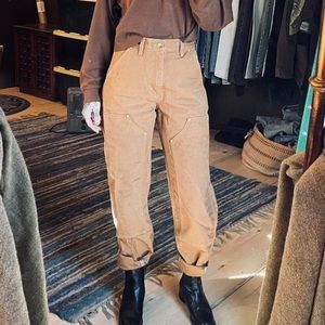 Vintage double knee carhartt work pants 28 x 30